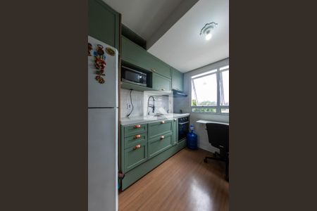 Cozinha  de kitnet/studio para alugar com 1 quarto, 25m² em Vila Ema, São Paulo