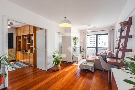 Sala de apartamento à venda com 1 quarto, 65m² em Pinheiros, São Paulo