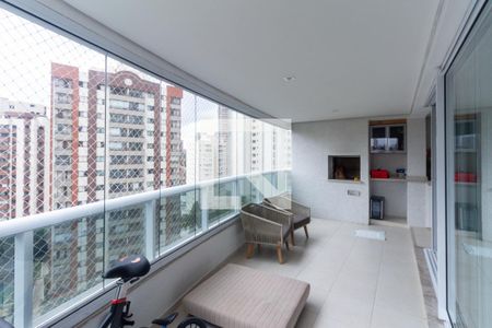 Varanda de apartamento à venda com 4 quartos, 183m² em Jardim Vila Mariana, São Paulo