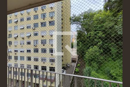 Vista da Sala de apartamento à venda com 2 quartos, 60m² em Tijuca, Rio de Janeiro