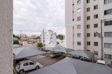 Vista da sala de apartamento à venda com 2 quartos, 49m² em Castelo, Belo Horizonte