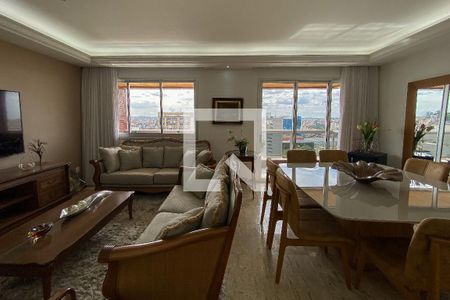 Sala de apartamento à venda com 4 quartos, 182m² em Santo Agostinho, Belo Horizonte