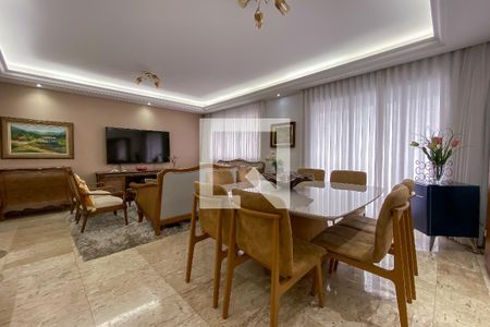 Sala de apartamento à venda com 4 quartos, 182m² em Santo Agostinho, Belo Horizonte