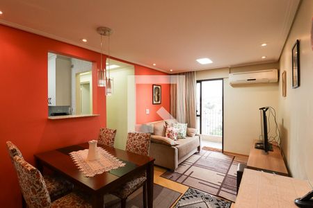Sala de apartamento à venda com 3 quartos, 70m² em Jardim Paraíso, São Paulo