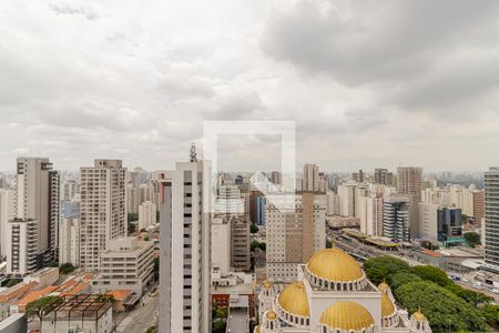 Sacada de apartamento à venda com 1 quarto, 55m² em Paraíso, São Paulo