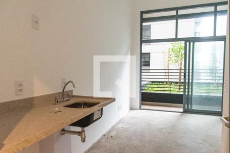 Cozinha de kitnet/studio à venda com 1 quarto, 26m² em Vila Mariana, São Paulo