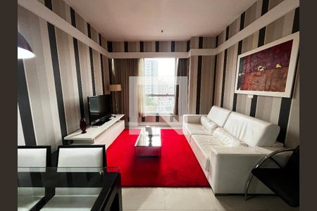 Sala de apartamento para alugar com 1 quarto, 52m² em Carandiru, São Paulo