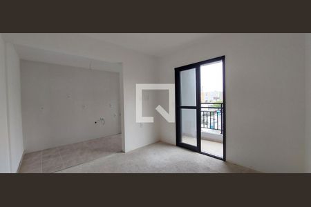 Sala de apartamento à venda com 2 quartos, 43m² em Campestre, Santo André