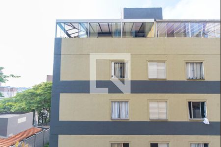 Vista da Sala de apartamento à venda com 3 quartos, 60m² em Vila Lutécia, Santo André