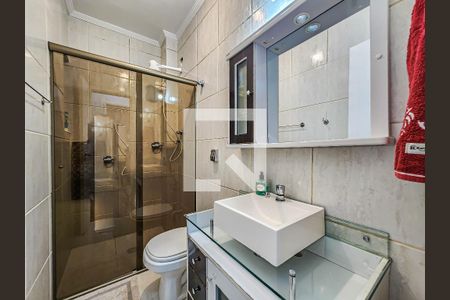Banheiro Social de apartamento para alugar com 2 quartos, 98m² em Pitangueiras, Guarujá