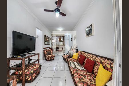 Sala de apartamento para alugar com 2 quartos, 98m² em Pitangueiras, Guarujá