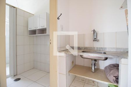 Cozinha de apartamento para alugar com 1 quarto, 32m² em Centro, São Paulo