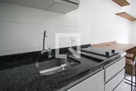 Cozinha de apartamento à venda com 1 quarto, 26m² em Vila Olímpia, São Paulo