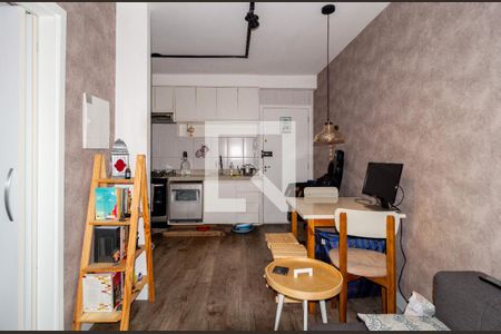 Sala de apartamento à venda com 1 quarto, 33m² em Brás, São Paulo