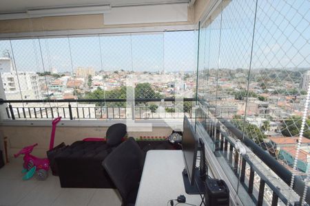 Varanda da Sala de apartamento à venda com 2 quartos, 59m² em Vila Emir, São Paulo