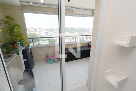 Varanda da Sala de apartamento à venda com 2 quartos, 59m² em Vila Emir, São Paulo
