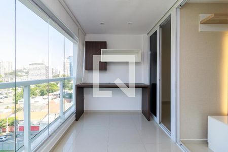Sala - Varanda de apartamento à venda com 2 quartos, 67m² em Brooklin, São Paulo
