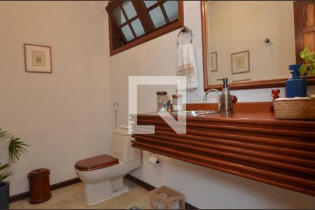 Lavabo de casa de condomínio à venda com 5 quartos, 560m² em Barra da Tijuca, Rio de Janeiro