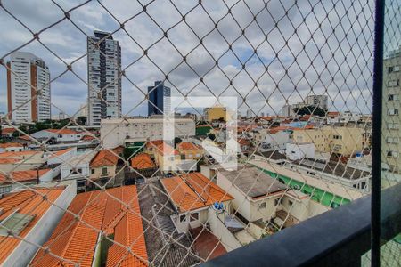 varanda vista de apartamento à venda com 1 quarto, 40m² em Cambuci, São Paulo