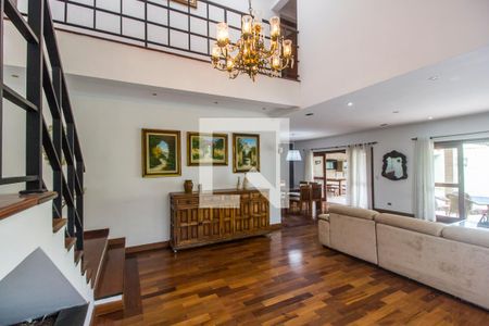 Sala de casa de condomínio à venda com 4 quartos, 340m² em Alphaville, Santana de Parnaíba