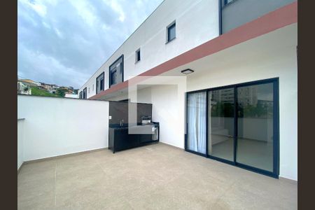 Varanda Gourmet de casa de condomínio à venda com 2 quartos, 100m² em Buritis, Belo Horizonte