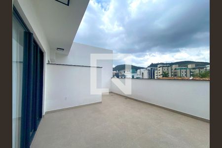 Varanda Gourmet de casa de condomínio à venda com 2 quartos, 100m² em Buritis, Belo Horizonte