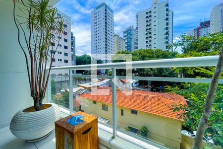Varanda de apartamento para alugar com 2 quartos, 102m² em Vila Madalena, São Paulo