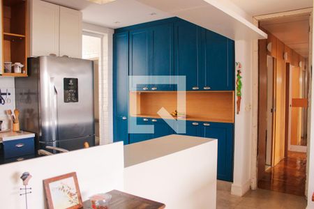 Cozinha de apartamento à venda com 3 quartos, 115m² em Urca, Rio de Janeiro