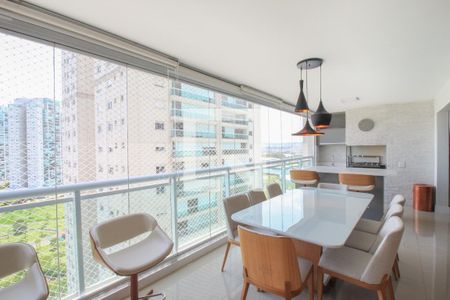 Varanda gourmet de apartamento à venda com 3 quartos, 156m² em Água Branca, São Paulo