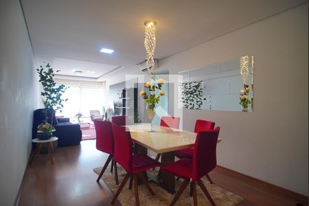 Sala de estar/jantar de apartamento à venda com 3 quartos, 88m² em Canudos, Novo Hamburgo