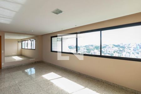 Sala de apartamento à venda com 3 quartos, 110m² em Buritis, Belo Horizonte