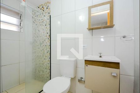 Studio - Banheiro  de casa para alugar com 1 quarto, 20m² em Jardim Betel, Guarulhos