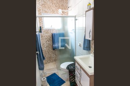 Banheiro de apartamento à venda com 1 quarto, 45m² em Baeta Neves, São Bernardo do Campo