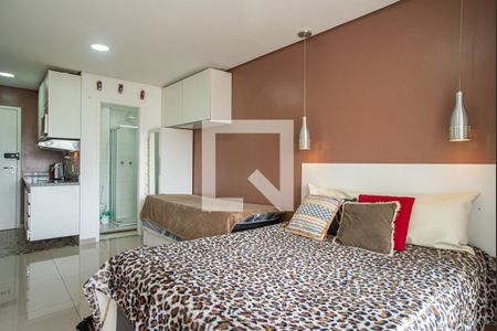 Sala/Quarto de kitnet/studio para alugar com 1 quarto, 28m² em Bela Vista, São Paulo
