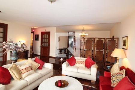 Sala  de apartamento para alugar com 3 quartos, 211m² em Vila Morumbi, São Paulo
