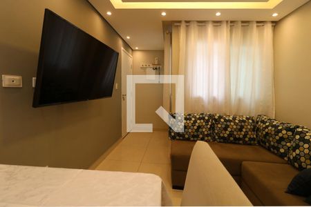 Sala de apartamento à venda com 2 quartos, 98m² em Parque João Ramalho, Santo André