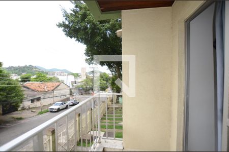Varanda da Sala de apartamento para alugar com 2 quartos, 62m² em Campinho, Rio de Janeiro