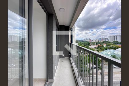 Sacada de apartamento para alugar com 2 quartos, 37m² em Santo Amaro, São Paulo