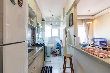 Cozinha de apartamento à venda com 2 quartos, 50m² em Jaguaribe, Osasco