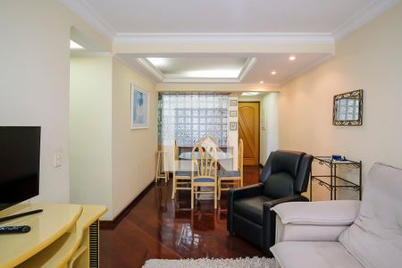 Sala de apartamento à venda com 2 quartos, 70m² em Olímpico, São Caetano do Sul