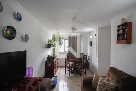 Sala de apartamento à venda com 3 quartos, 60m² em Parque Pinheiros, Taboão da Serra