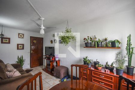 Sala de apartamento à venda com 3 quartos, 60m² em Parque Pinheiros, Taboão da Serra