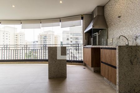 Varanda gourmet de apartamento à venda com 3 quartos, 201m² em Tamboré, Santana de Parnaíba