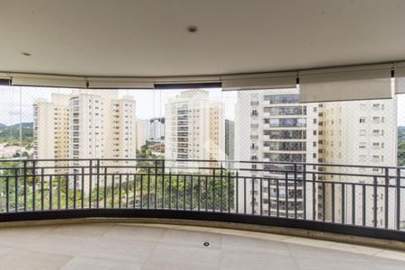 Vista da Varanda de apartamento à venda com 3 quartos, 201m² em Tamboré, Santana de Parnaíba