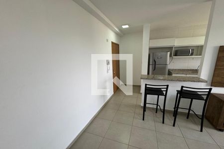 Sala de apartamento para alugar com 1 quarto, 46m² em Nova Aliança, Ribeirão Preto