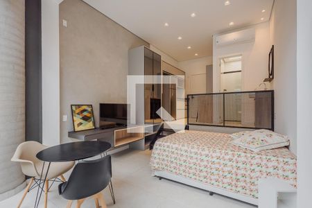 Quarto de apartamento para alugar com 1 quarto, 55m² em Cerqueira César, São Paulo