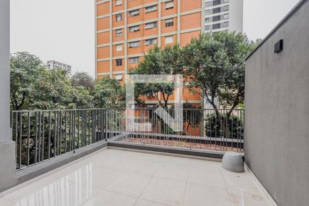 Varanda de apartamento para alugar com 1 quarto, 55m² em Cerqueira César, São Paulo