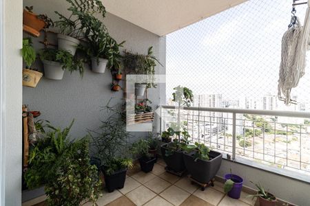 Varanda da Sala de apartamento à venda com 4 quartos, 93m² em Vila Dom Pedro I, São Paulo