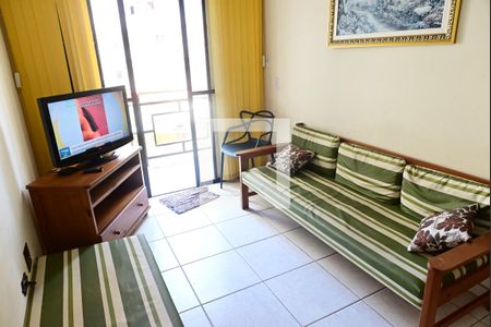 Sala de apartamento para alugar com 1 quarto, 42m² em Vila Caiçara, Praia Grande