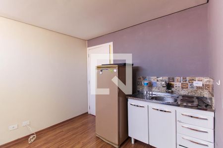 Cozinha de kitnet/studio para alugar com 1 quarto, 18m² em Mooca, São Paulo